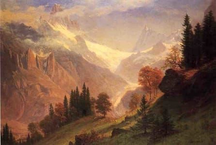 Artwork Title: View of the Grindelwald