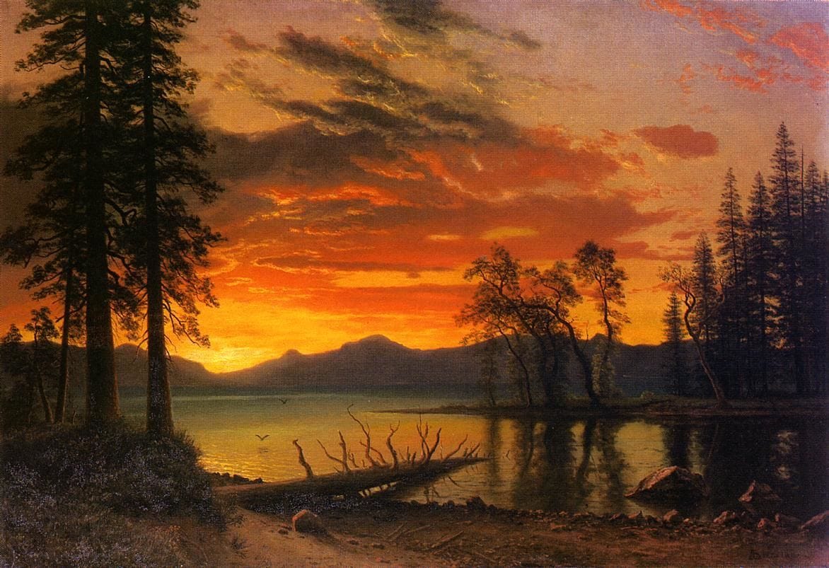Artwork Title: Sunset over the River