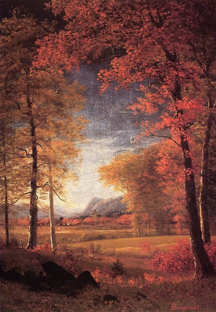 Artwork Title: Autumn in America - Oneida County, New York