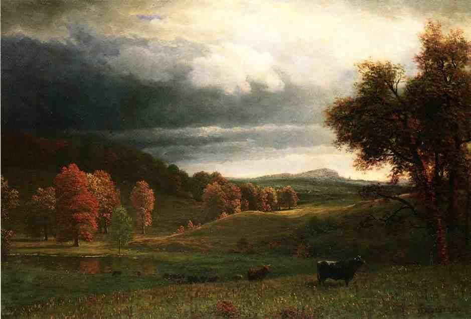 Artwork Title: Autumn Landscape in The Catskills