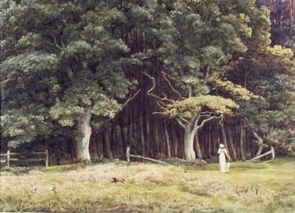 Artwork Title: The Wooded Landscape