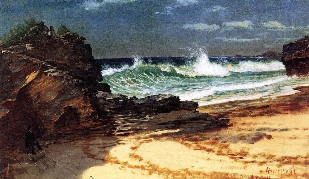 Artwork Title: Beach at Nassau