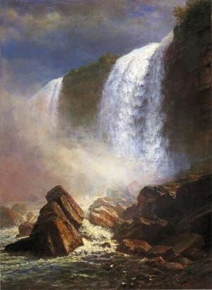 Artwork Title: Falls of Niagara from Below