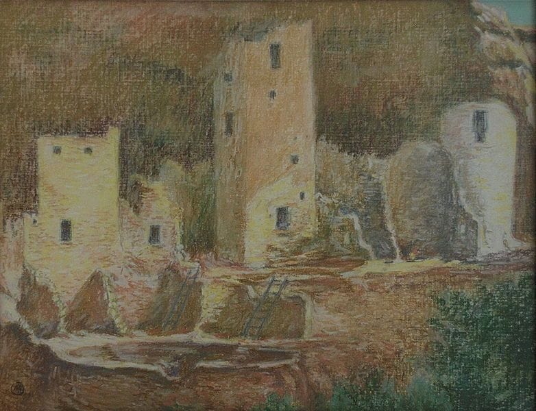 Artwork Title: Cliff Palace