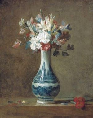 Artwork Title: Vase De Fleurs