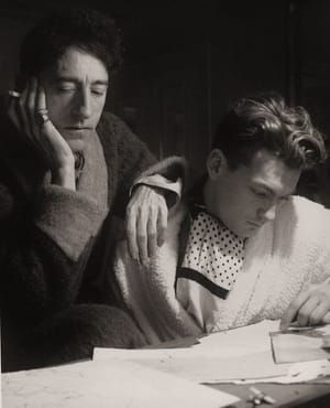 Artwork Title: Jean Cocteau & Jean Marais