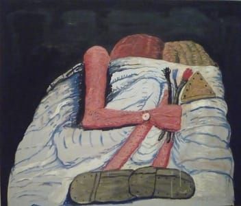 Artwork Title: Couple In Bed