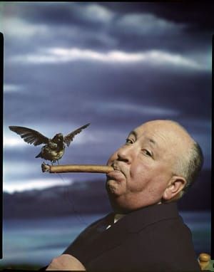Artwork Title: Alfred Hitchcock For The Promotion Fo The Film 