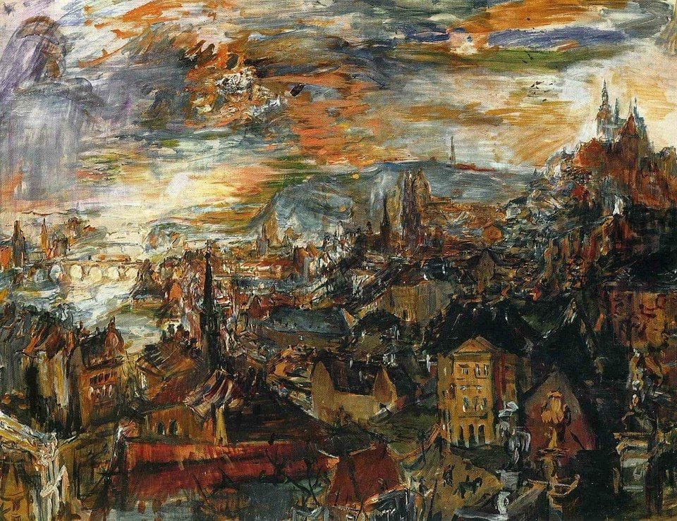 Artwork Title: View of Prague