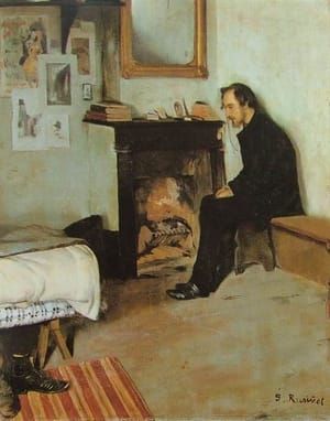 Artwork Title: Erik Satie in his Room