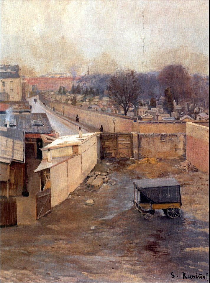 Artwork Title: Cimetière de Montmartre