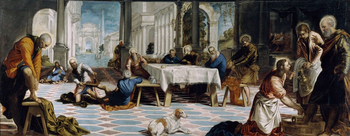 Artwork Title: El Lavatorio (Christ Washing The Disciples' Feet)