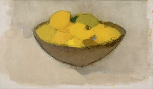 Artwork Title: Lemons in a Bowl