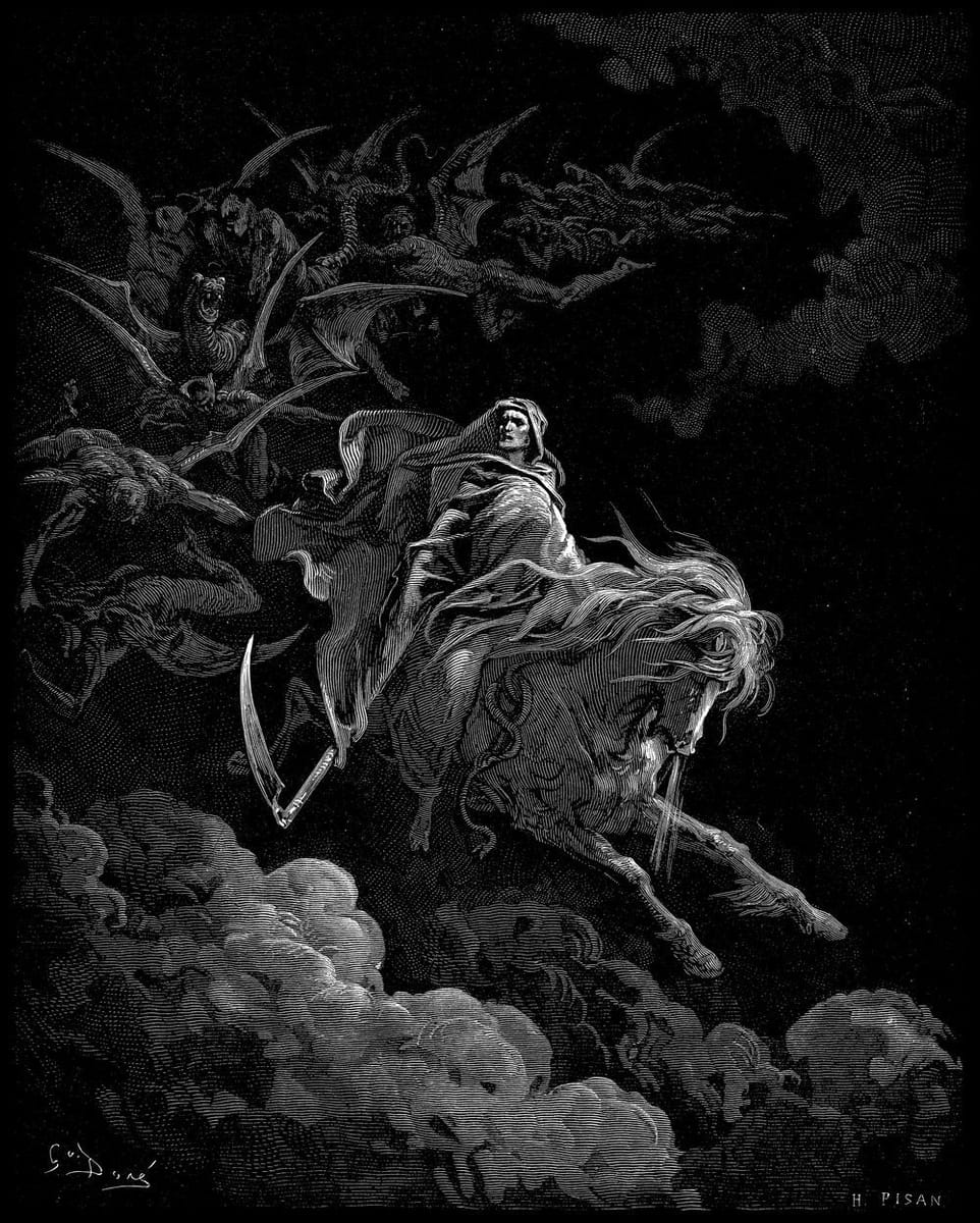 Artwork Title: Death On The Pale Horse