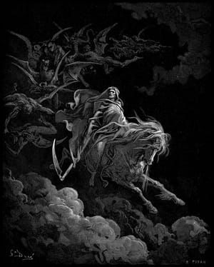 Artwork Title: Death On The Pale Horse