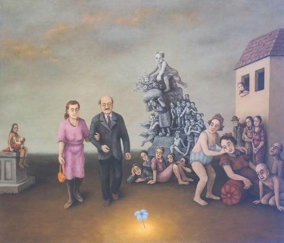 Artwork Title: The Discovery Of The Blue Flower