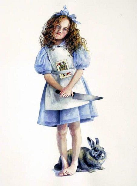 Artwork Title: Bambine Cattive, Alice (Bad Girls, Alice)