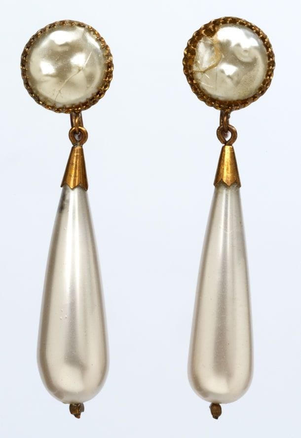 Artwork Title: Earrings worn by Vaslav Nijinsky as the Golden Slave in Schéhérazade, designed by Léon Bakst
