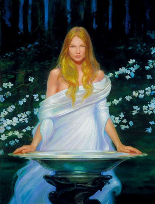 Artwork Title: Galadriel in the Mirror