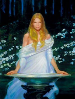 Artwork Title: Galadriel in the Mirror