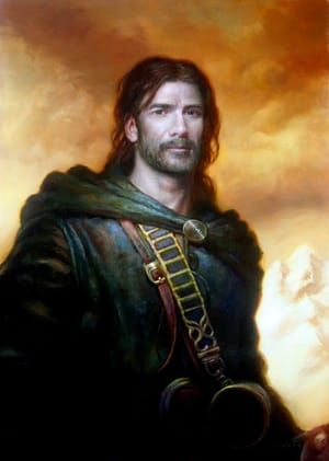 Artwork Title: Boromir in the White Mountains