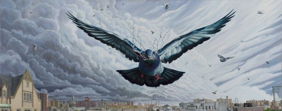 Artwork Title: City Pigeon (E Pluribus Unum Loisaida)