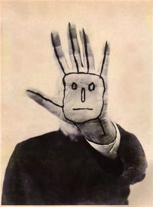 Artwork Title: Saul Steinberg's Last Self-Portrait