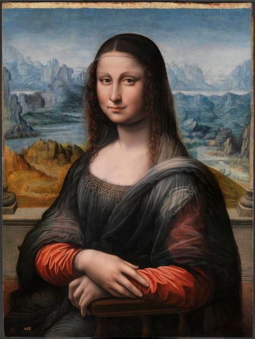 Artwork Title: Gioconda (copy of Museo del Prado)