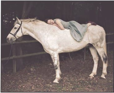 Artwork Title: Emily and the White Horse