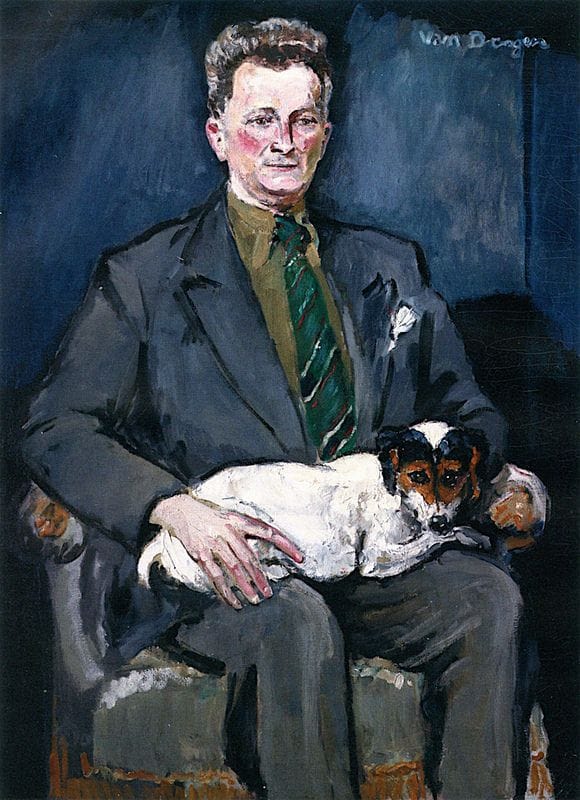 Artwork Title: Monsieur Alexandre and His Dog