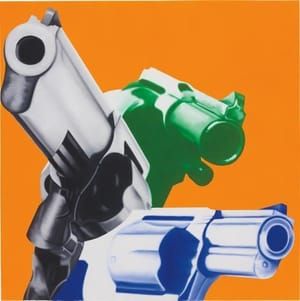 Artwork Title: Gun-Play-Guns