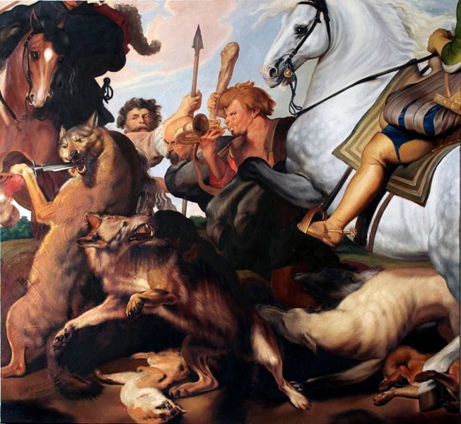 Artwork Title: Rubens depiction of men as beasts