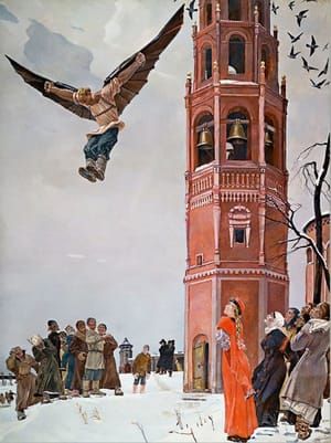 Artwork Title: Nikitka – The First Russian Pilot