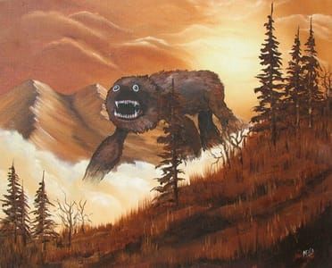 Artwork Title: Mountain Monster