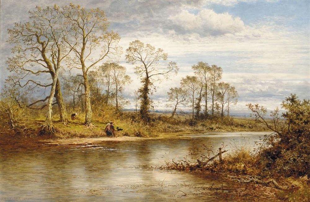 Artwork Title: An English River in Autumn