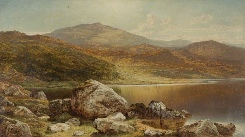 Artwork Title: A Fine Autumn Day, North Wales