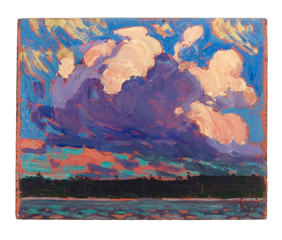 Artwork Title: Evening Cloud  (Alternate titles: Evening Clouds; Storm Cloud; Storm Clouds)