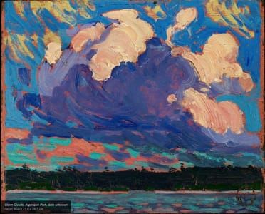 Artwork Title: Evening Cloud  (Alternate titles: Evening Clouds; Storm Cloud; Storm Clouds)