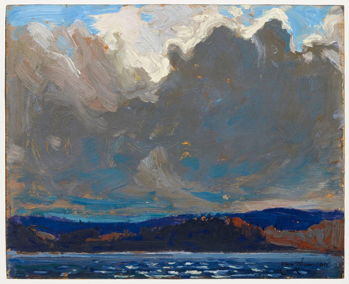 Artwork Title: Approaching Storm, Dog Point