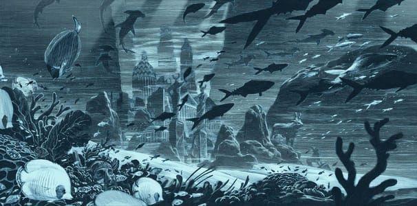 Artwork Title: The Sunken City of Atlantis