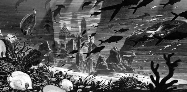 Artwork Title: The Sunken City of Atlantis