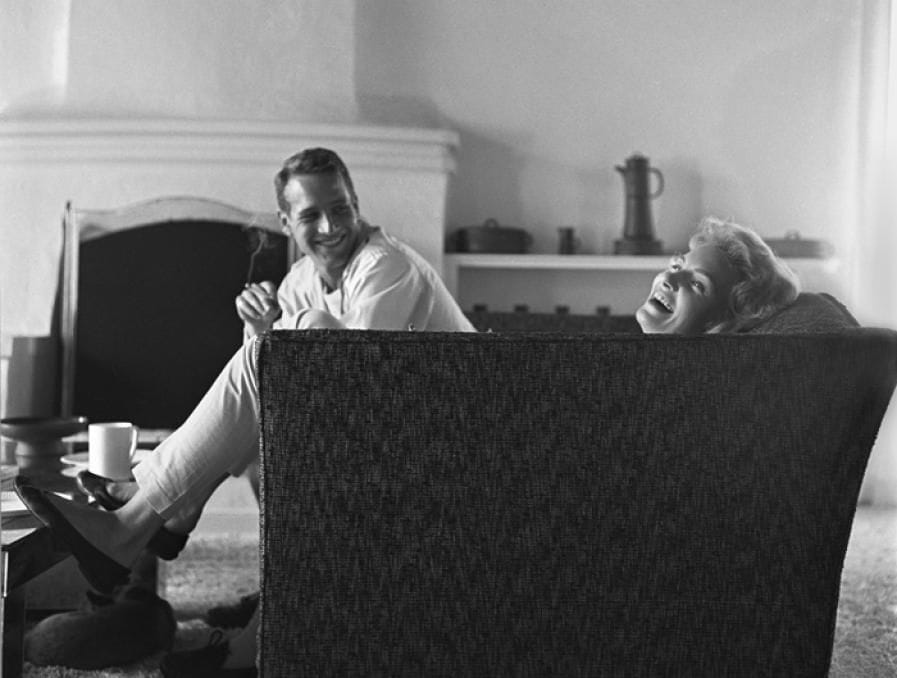 Artwork Title: Domestic Bliss: Newman And Woodward At Their Beverly Hills Home
