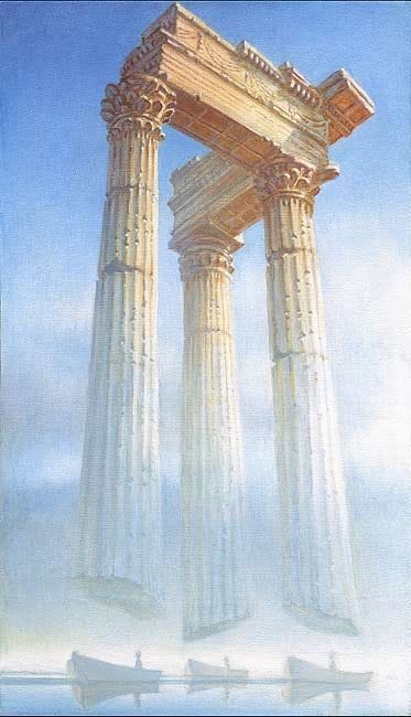 Artwork Title: Boat Columns