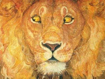 Artwork Title: Lion Illustration