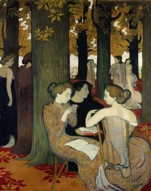 Artwork Title: The Muses in the Sacred Wood