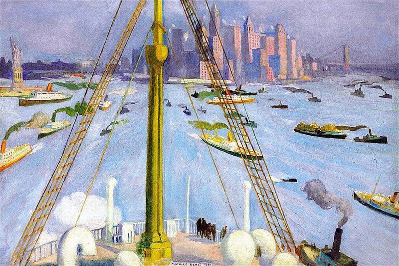 Artwork Title: The Port of New York