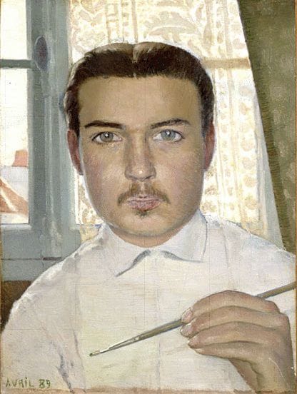 Artwork Title: Portrait of the Artist Aged Eighteen