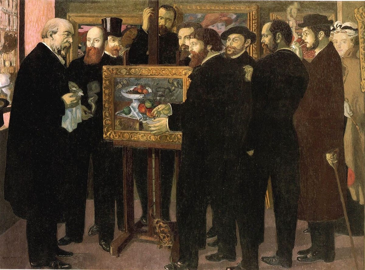 Artwork Title: Homage to Cézanne