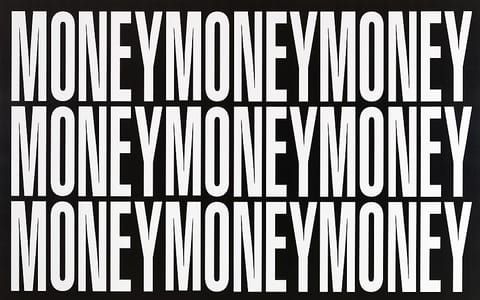 Artwork Title: Untitled (Money money money)