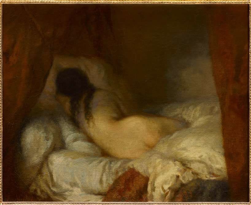 Artwork Title: Femme nue coucheé